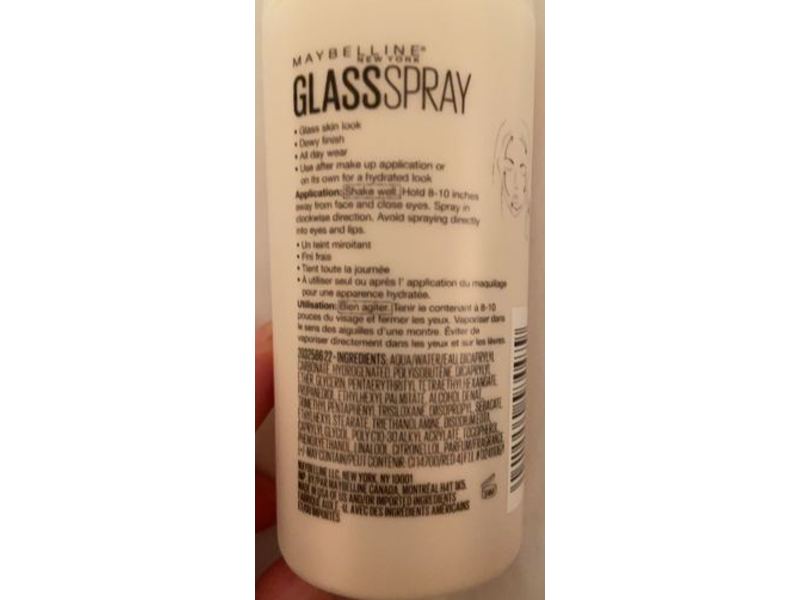 Maybelline Face Glass Spray, 3.4 fl oz/100 mL