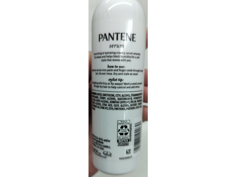 Pantene Anti-Frizz Serum, 5.7 fl oz/170 mL