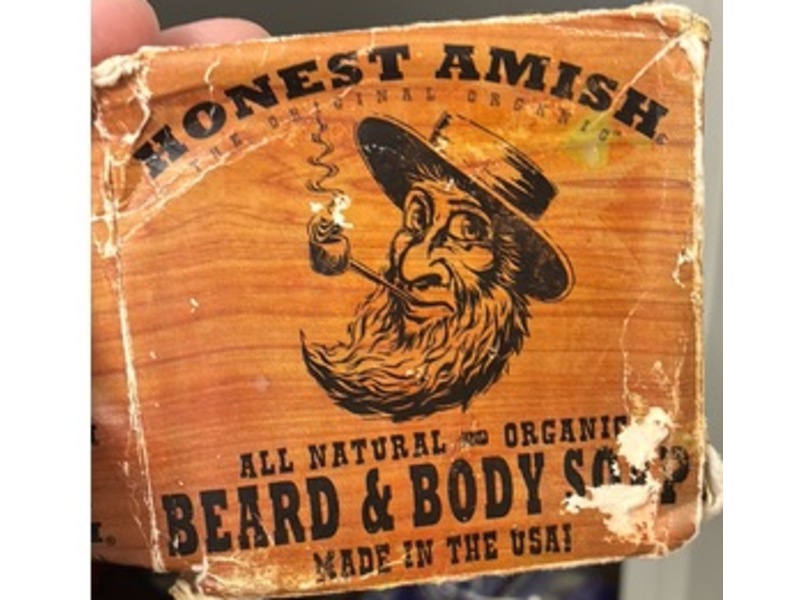 Honest Amish Beard & Body Soap, Original, 150 g