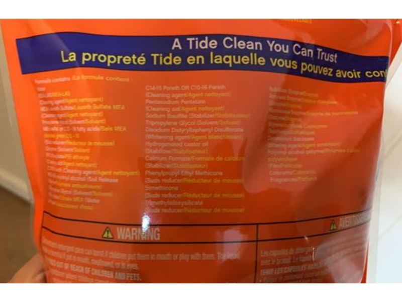 Tide PODS Liquid Laundry Detergent Pacs, Spring Meadow, 42 Count