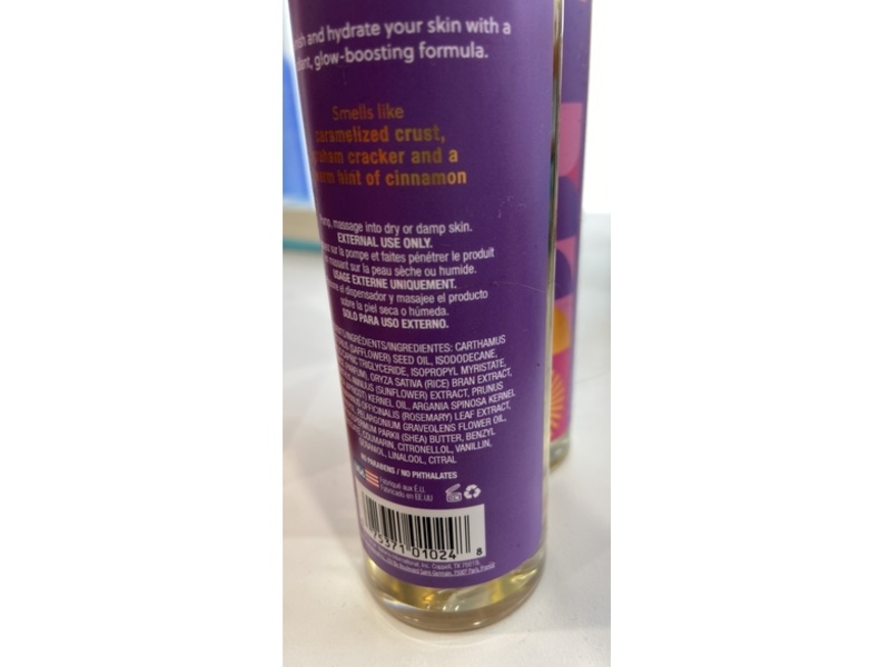 Tree Hut Body Oil, Cinnamon Dolce, 5 fl oz/148 mL, 2 Count