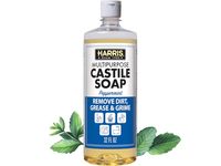 Harris Castile Soap Multi-Surface Cleaner, Refreshing Peppermint, 32 fl oz/946 mL - thumbnail 1
