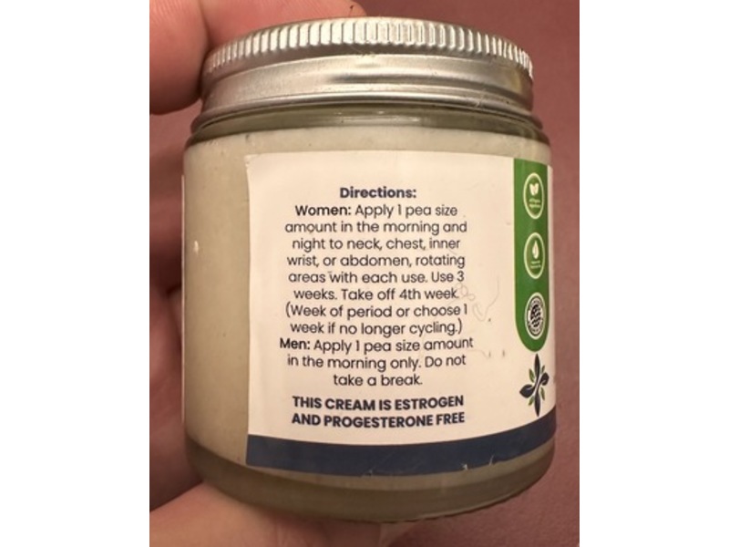 Genesis Holistic Health Wild Yam Cream, 4 oz