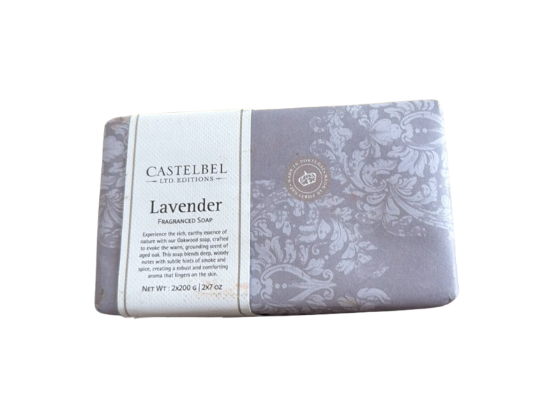 Castelbel Fragranced Soap, Lavender, 7 oz/200 g, Pack Of 2