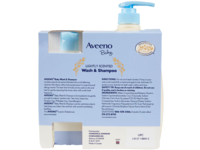 Aveeno Baby Wash & Shampoo Set, 45 fl oz/330 mL - thumbnail 2