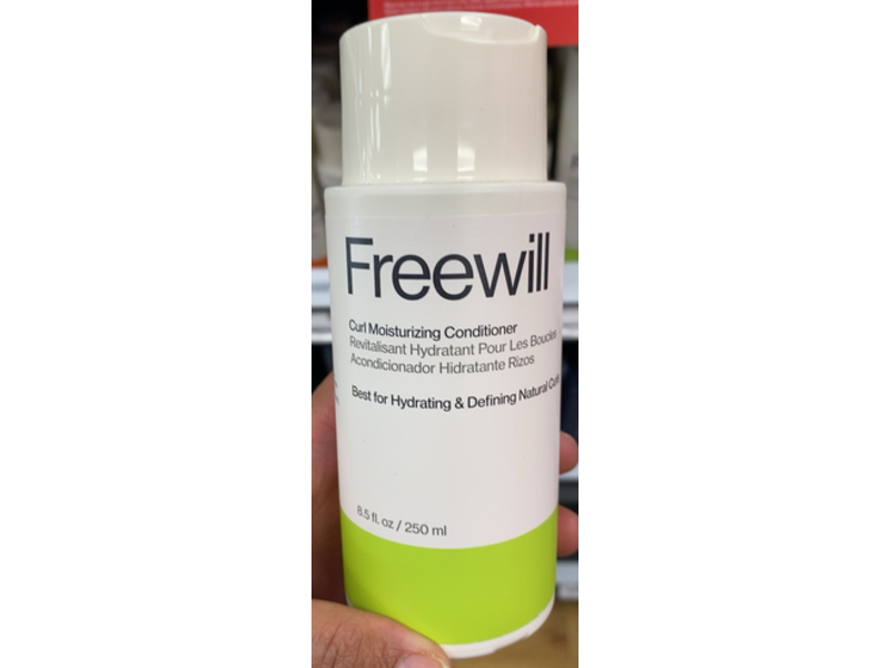 Freewill Curl Moisturizing Conditioner, 8.5 fl oz/250 mL