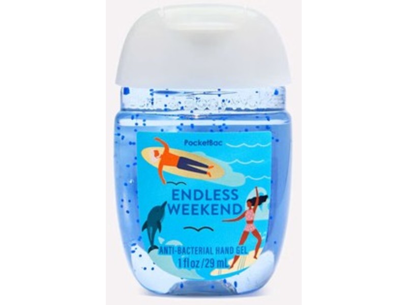 Bath & Body Works Endless Weekend PocketBac Hand Sanitizer, 1 fl oz/29 ml