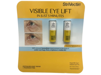 StriVectin Visible Eye Lift, 3.4 fl oz/10 mL, Pack of 2
