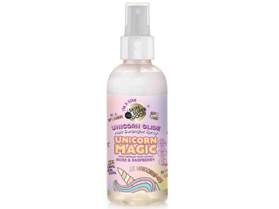 Organic Shop Unicorn Magic Unicorn Glide Hair Detangler Spray, Rose & Raspberry, 5.7 fl oz/170 mL