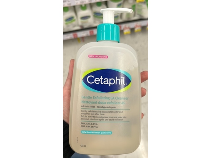 Cetaphil Gentle Exfoliating SA Cleanser, 473 mL