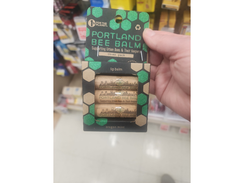 Portland Bee Balm, Oregon Mint, 0.15 oz/4.2 g, Pack Of 3