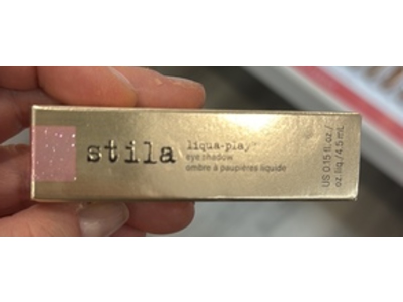 Stila Magnificent Metals Glitter & Glow Liquid Eye Shadow, Rose Gold Retro, 0.15 fl oz/4.5 mL
