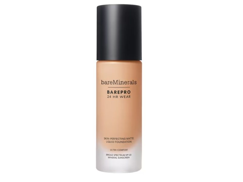 Bareminerals Barepro Mineral Matte Liquid Foundation, Light 28N, SPF 20 PA++, 1 fl oz/30 mL