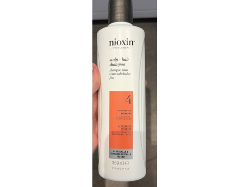 Nioxin Scalp + Hair Shampoo, System 4, 10.1 fl oz/300 mL