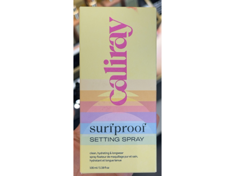 Caliray Surfproof Setting Spray, 3.38 fl oz/100 mL
