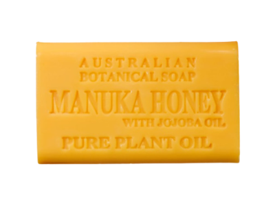 Australian Botanical Soap Manuka Honey Bar Soap, Jojoba Oil, 6.6 oz/187 g