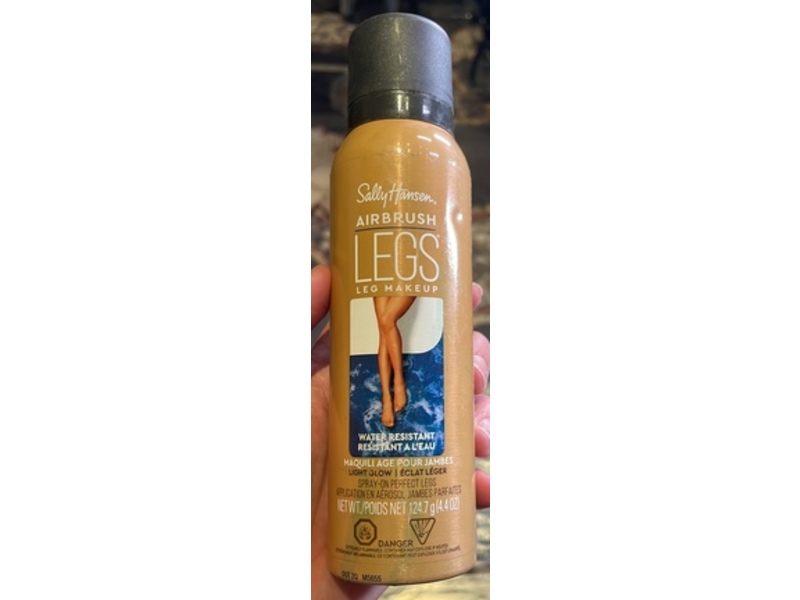 Sally Hansen Air Brush Legs Makeup Spray, Light Glow, 4.4 oz/124.7 g