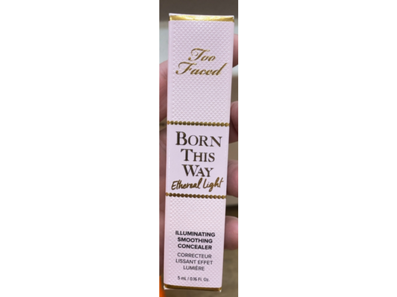 Too Faced Born This Way Ethereal Light Illuminating Smoothing Concealer, Cafe Au Lait, 0.16 fl oz/5 mL