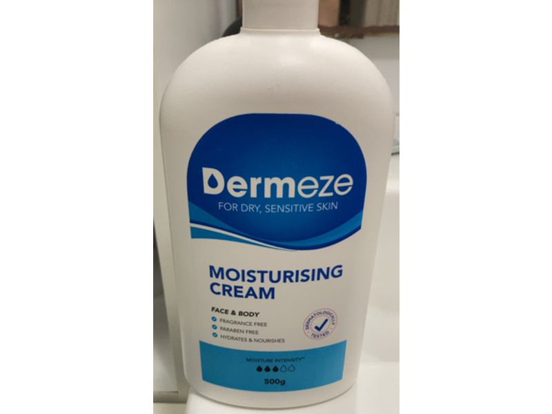 Dermeze Face & Body Moisturising Cream, 500 g