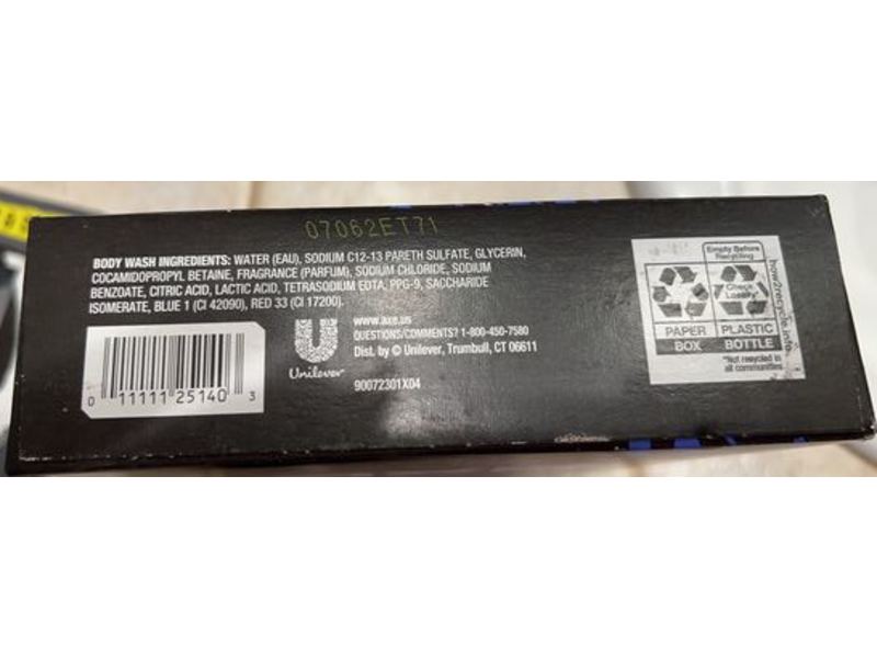 Axe Phoenix Shower Gel, Crushed Mint & Rose Mary, 16 fl oz/473 mL, Pack of 2