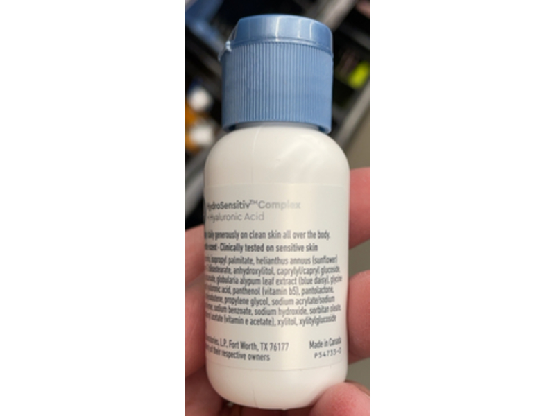 Cetaphil Replenishing Body Lotion, Sheer Hydration,1 fl oz/30 mL