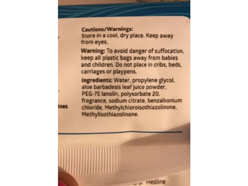 Medline Ready Flush Select Dispersible Cleansing Cloths