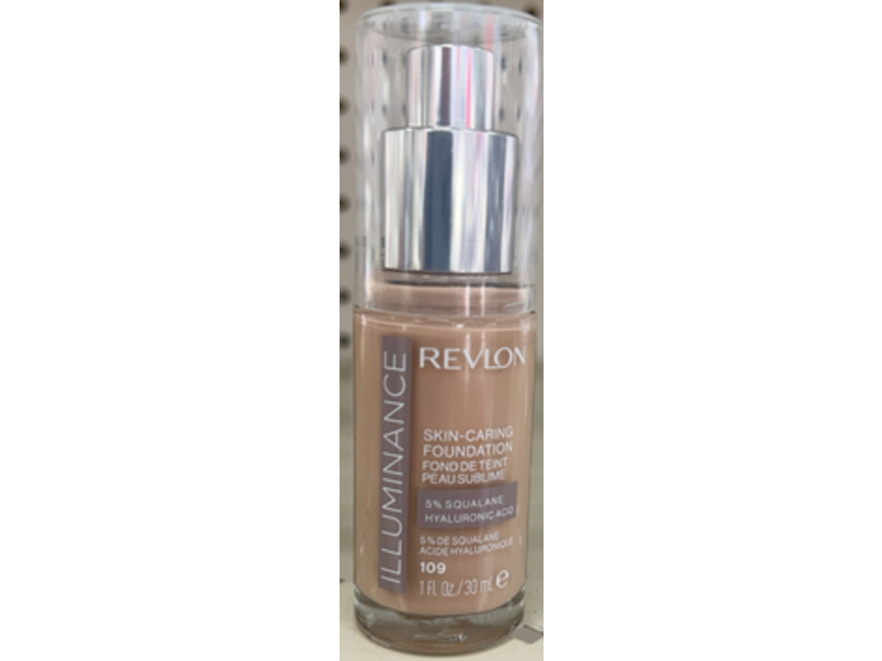 Revlon Illuminance Skin-Caring Liquid Foundation, 109 Light Ivory, 1 fl oz/30 mL