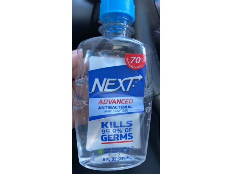 Next Advanced Antibacterial Hand Sanitizer, 8 fl oz/236 mL