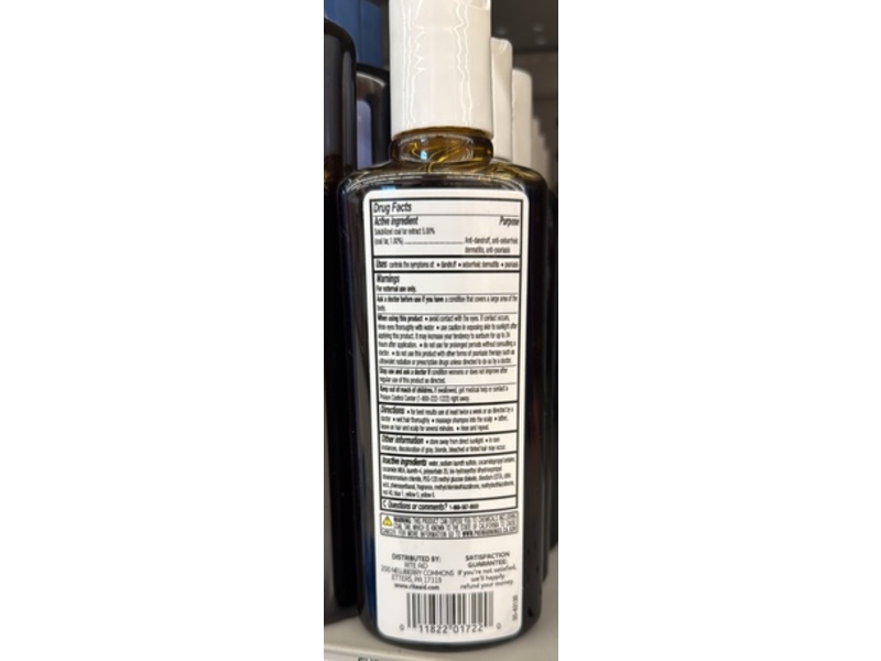 Rite Aid Therapeutic Dandruff Shampoo, 5% Coal Tar, 6 fl oz/177 mL