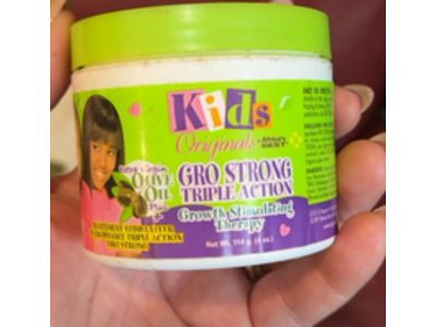 Originals By Africa Best Kids Gro Strong Triple Action Growth Stimulating Therapy, Olive Oil, 4 fl oz/114 g