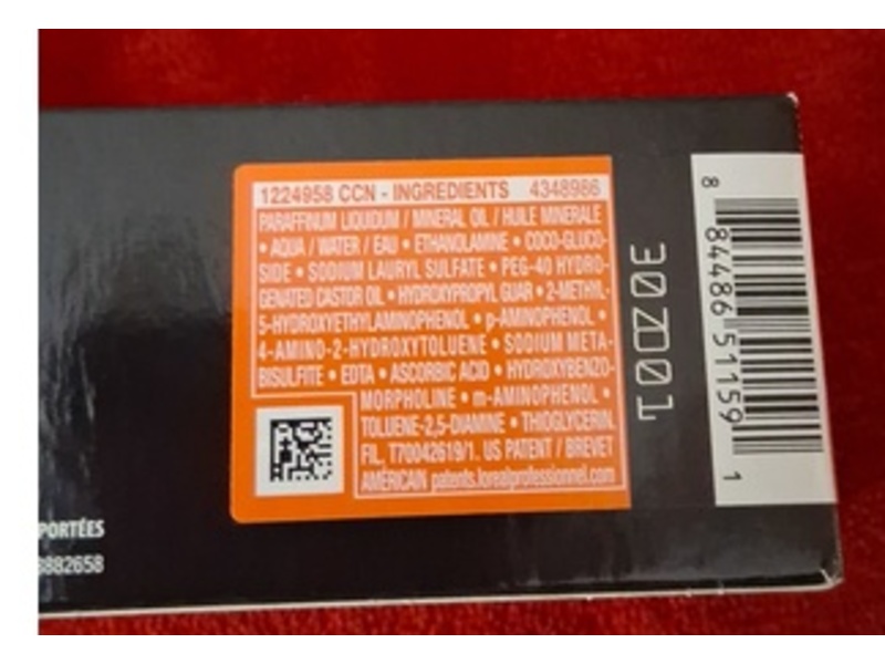 L'Oreal Inoa No Ammonia Permanent Color, 6.46/6 CR, 2.1 oz/60 g