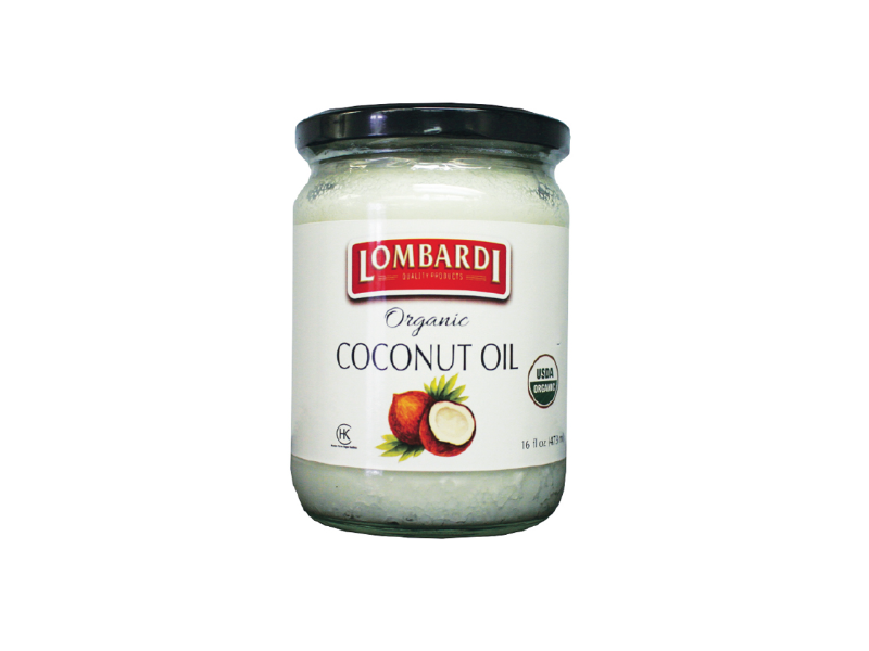 Lombardi Organic Coconut Oil, 16 fl oz/473 mL