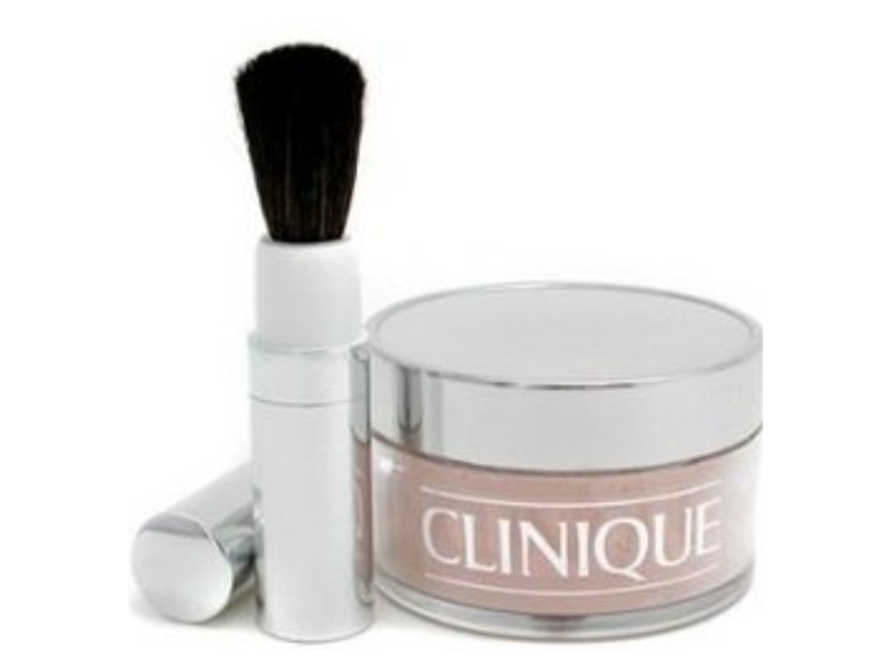 Clinique Blended Face Powder & Brush, Transparency 02, 1.2 fl oz/35 g