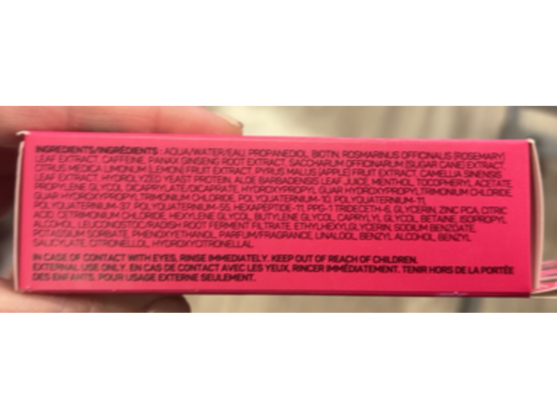 Marc Anthony Grow Long Scalp & Hair Serum, Rosemary Oil + Caffeine, 2 fl oz/60 mL