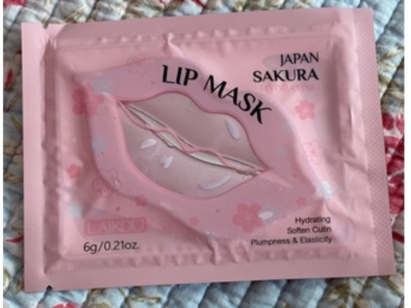 Laikou Sakura Hydrating Lip Mask, 0.21 oz/6 g