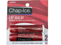 Chap Ice Lip Balm, Cherry, 0.14 oz/4 g, Pack Of 2 - thumbnail 1