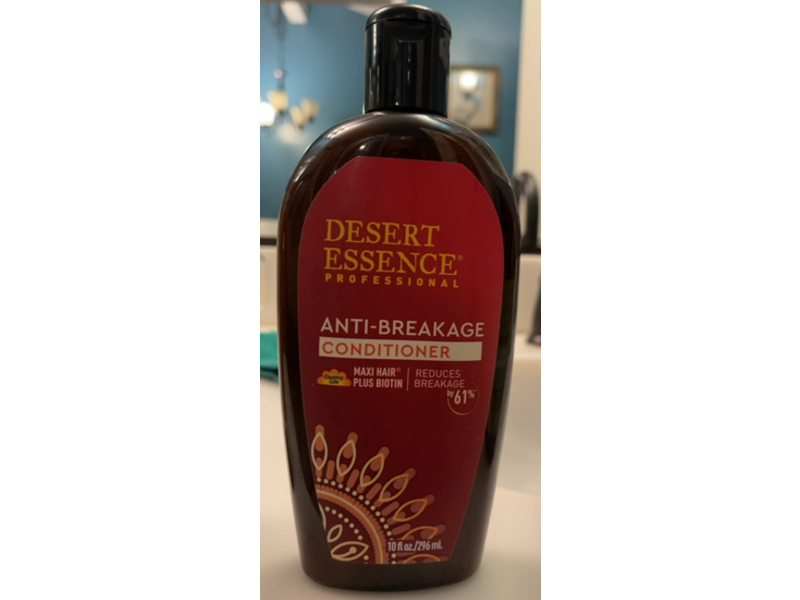 Desert Essence Anti-Breakage Conditioner, Biotin, 10 fl oz/296 mL