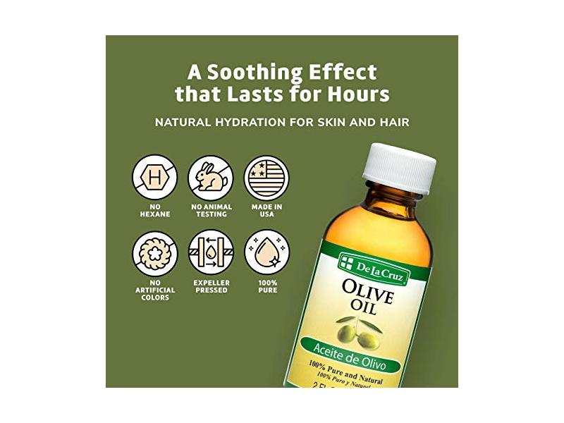 De La Cruz Pure Olive Oil, 8 fl oz/236 mL