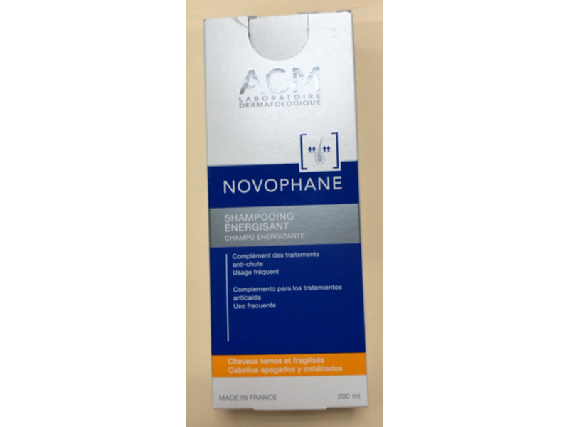 Acm Novophane Energisant Shampoo, 200 mL