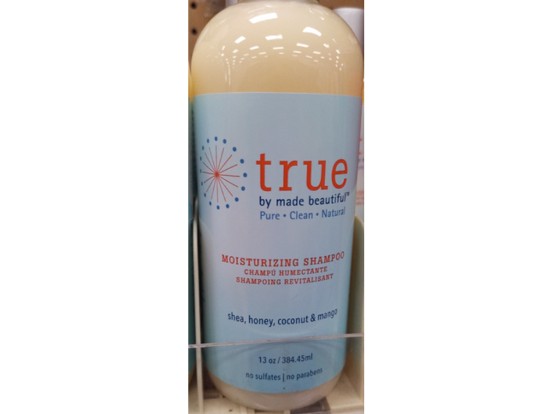 True by Made Beautiful Moisturizing Shampoo, 13 oz/384.45 mL