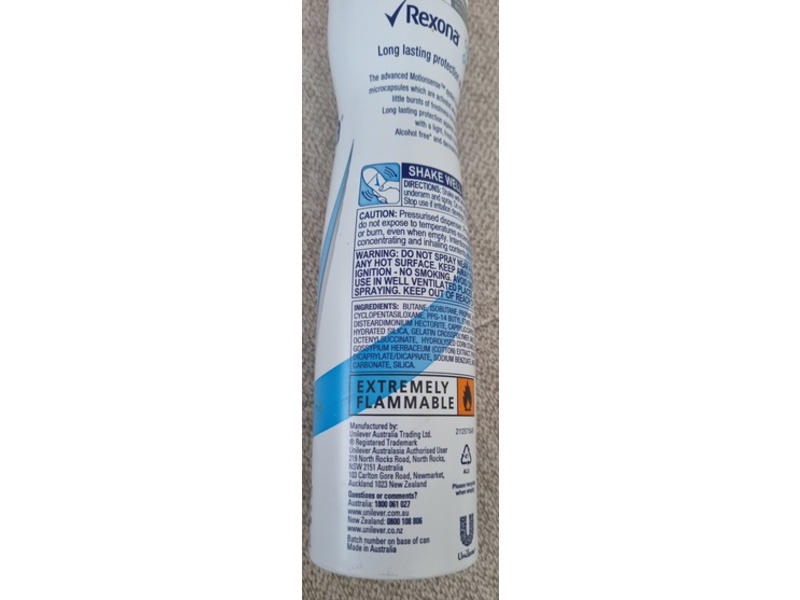Rexona Antiperspirant Cotton Dry, 150 g