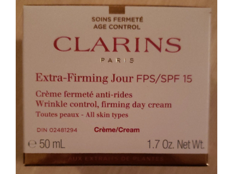 Clarins Extra Firming Day Cream, SPF 15, 1.7 oz/50 mL