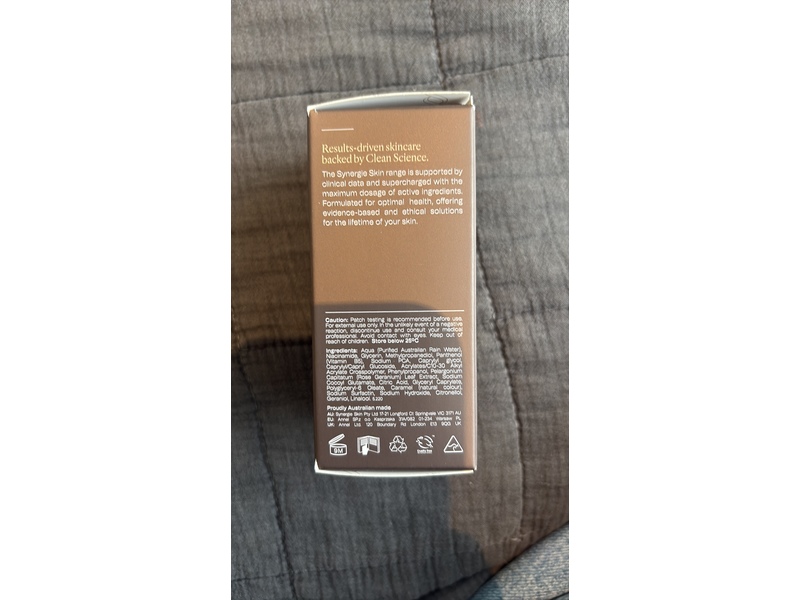Synergie Skin Vitamin B Serum, 13% Niacinamide, 1 fl oz/30 mL