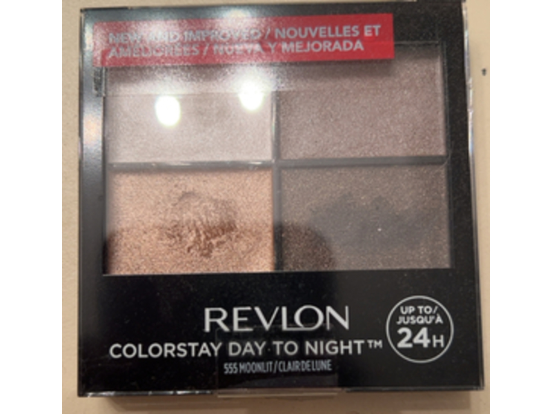 Revlon Color Stay 16-Hour Eyeshadow, Moonlit 555, 0.16 oz, Pack Of 2