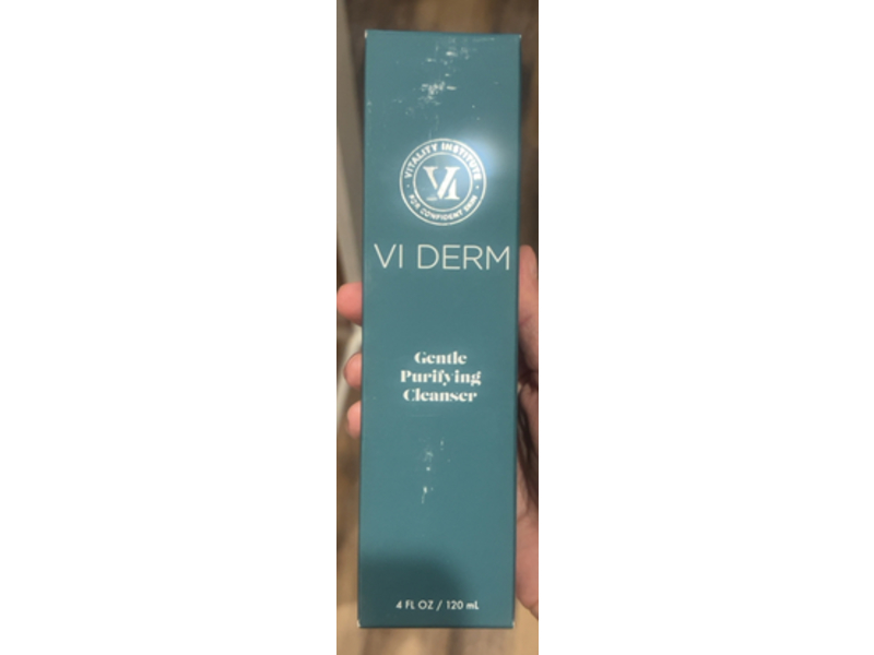 VI Derm Gentle Purifying Cleanser, 4 fl oz/120 mL