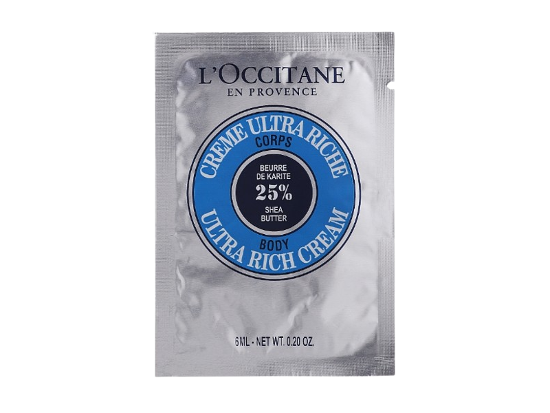 L'Occitane Ultra Rich Body Cream, 0.20 oz/6 mL