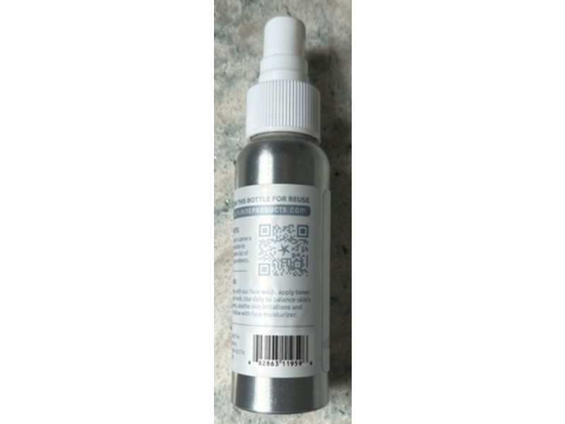 Plaine Products Face Toner, 2.5 oz/74 mL
