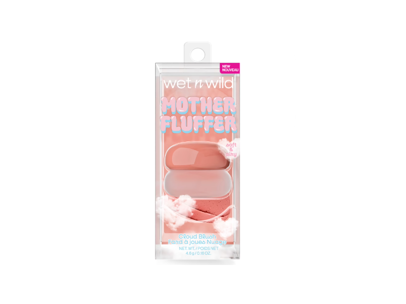 Wet n Wild Mother Fluffer Pudding Blush, Phresh Peony, 0.16 oz/4.6 g
