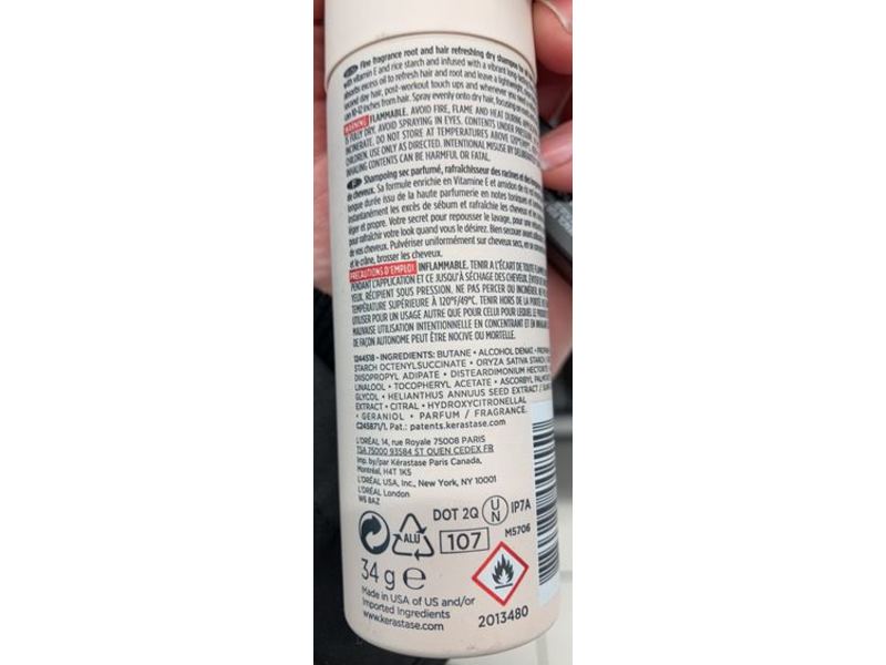 Kerastase Paris Fresh Affair Refreshing Dry Shampoo, 1.2 oz/34 g