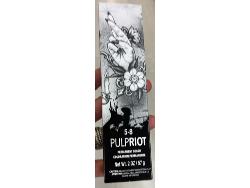 Pulp Riot Faction 8 Permanent Hair Color, Brown 5-8, 2 oz/57 g